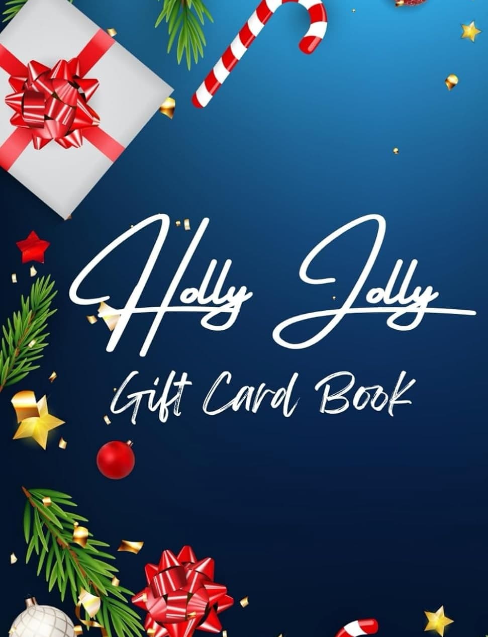Holly Jolly Christmas Gift Card Book